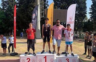 Denizlili sporcular 6 madalyayla döndü