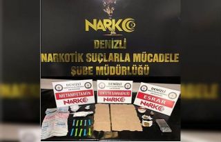 Denizli’ye uyuşturucu getiren ayrı, satmaya çalışanlar...
