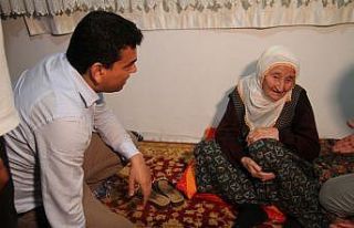 Depremden etkilenen köyleri gezen Kaymakam Şahin:...