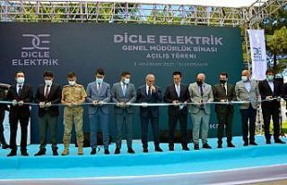 Dicle Elektrik’in yeni genel müdürlük binası...
