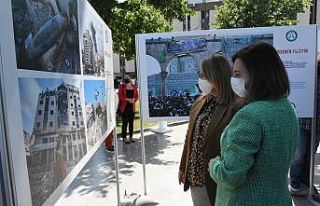 Direnen Filistin sergisi açıldı