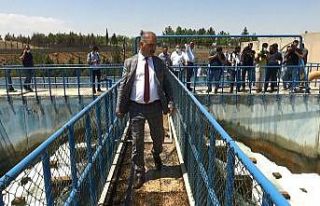 DİSKİ Genel Müdürü Tutşi, gazetecilerle bir...