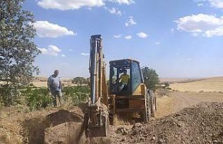 DİSKİ yeni yerleşim alanlarına kanalizasyon şebekesi...