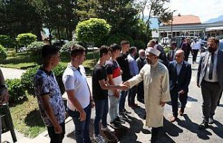 Diyanet İşleri Başkanı Erbaş, Gostivarlılarla...