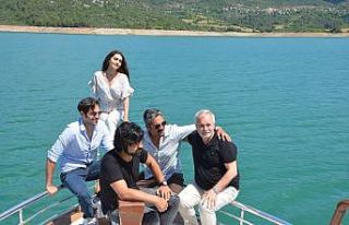 Dizi oyuncuları Kozan’a hayran kaldı