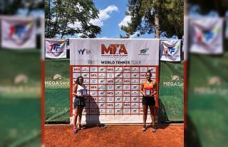 Doğa Türkmen, Antalya’da çiftlerde şampiyon