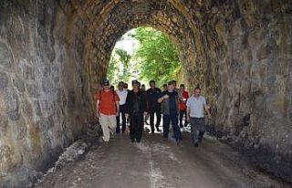 Doğanın içinde yürüyüş parkuru turizme kazandırılacak