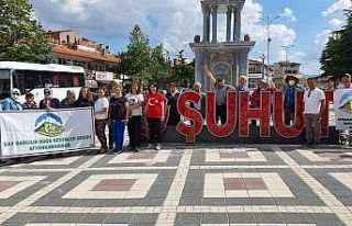 Doğaseverlerden Şuhut’a çıkarma