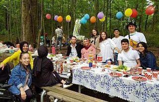 Döngel Vadisi Millet Bahçesi doğaseverlerle doldu