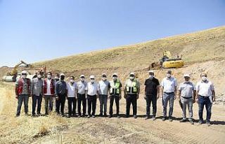 DSİ Genel Müdürü Yıldız Diyarbakır’da incelemelerde...