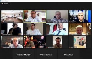 DTSO olağan meclis toplantısı online gerçekleştirildi