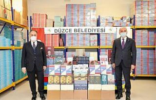 Düzce Belediyesinden tutuklu ve hükümlülere kitap...