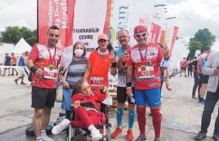 Edirne maratonuna damga vurdular
