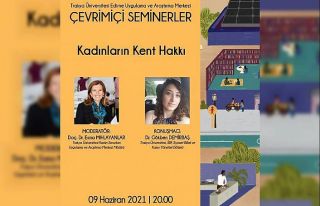 Edirne’de kadınların kent hakkı ele alındı