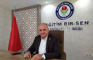 Eğitim Bir Sen Antalya Başkanı Miran: “Ek 40...