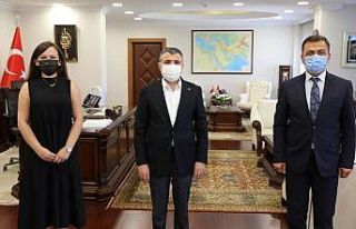 Eğitim kurumundan Vali Atay’a ziyaret