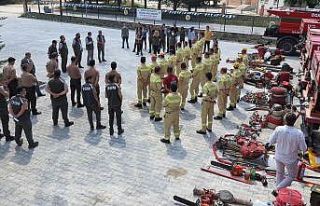 Ekipler yangın riskine hazır