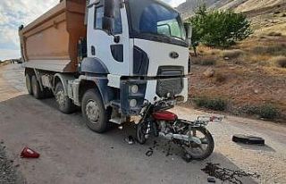 Elazığ’da trafik kazası:1 ölü