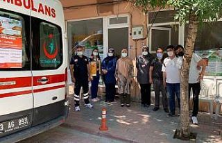 Emet ilçe merkezinde randevusuz aşı