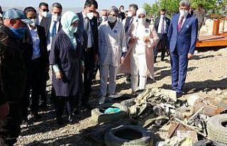 Emine Erdoğan ve Bakan Kurum’un Van ziyareti