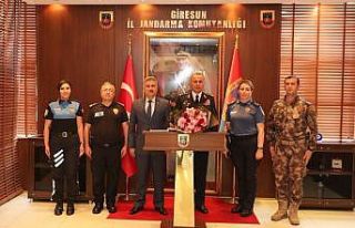 Emniyetten jandarmaya 182. yıl ziyareti