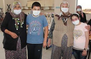 Engelli torunları için kursiyer oldular