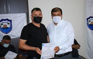 Erdemli’de sanayi esnafına "Mesleki yeterlilik...