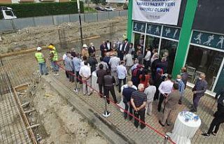 Erenler’in ilk kapalı pazar yerinin temeli atıldı