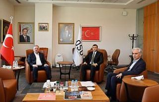 Ersoy’dan Nursaçan’a nezaket ziyareti