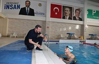 Ertuğrul Gazi kapalı yüzme havuzu 1 Temmuz’da...