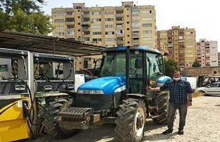 Erzincan’da çalınan traktör Adana’da bularak...