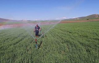 Erzincan’da sulama sezonu başladı