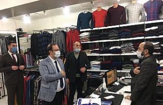Erzurum Refah’tan esnaf turu