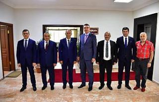 Erzurum Yargı Kademesinden ESOB’a veda ziyareti