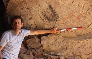 Erzurum’da 8 bin yıllık aşı boyasıyla yapılmış...