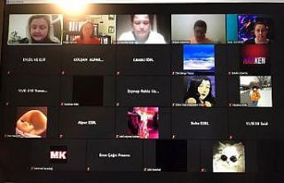 Eskişehir Eti Sosyal Bilimler Lisesi öğrencileri...