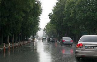 Eskişehir’de sağanak yağış