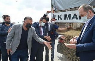 Eskişehir’de yılın ilk arpası borsada