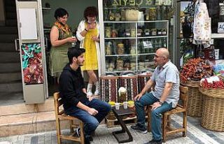 Esnafın gururu engelli şampiyon