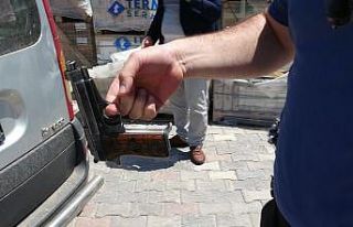 Esnafla nakliyeci arasında arbede