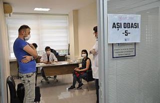 ESO kapıları işçilere aşı için açıldı