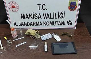Evinde uyuşturucu ile yakalanan şüpheli gözaltına...