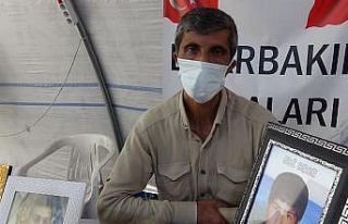 Evlat nöbetindeki baba, oğlunun dağa kaçırılmasından...