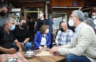 Fatma Şahin, tarihi çarşılarda yürütülen çalışmaları...