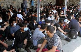 Fethiye’de 120 kaçak göçmen tekneye biner binmez...