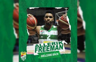 Frutti Extra Bursaspor, eski oyuncusu Allerik Freeman’ı...