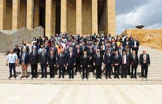 Galatasaray Başkanı Elmas ve yönetim kurulu Anıtkabir’de
