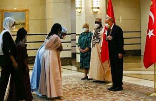 Gambiya Büyükelçisi Njie, Cumhurbaşkanı Erdoğan’a...