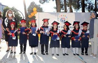 GAÜN Kreş ve Anaokulu öğrencilerinin mezuniyet...