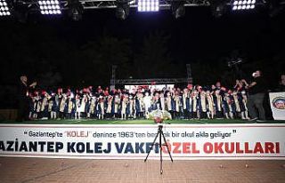 Gaziantep Kolej Vakfı’nda miniklerin kep heyecanı